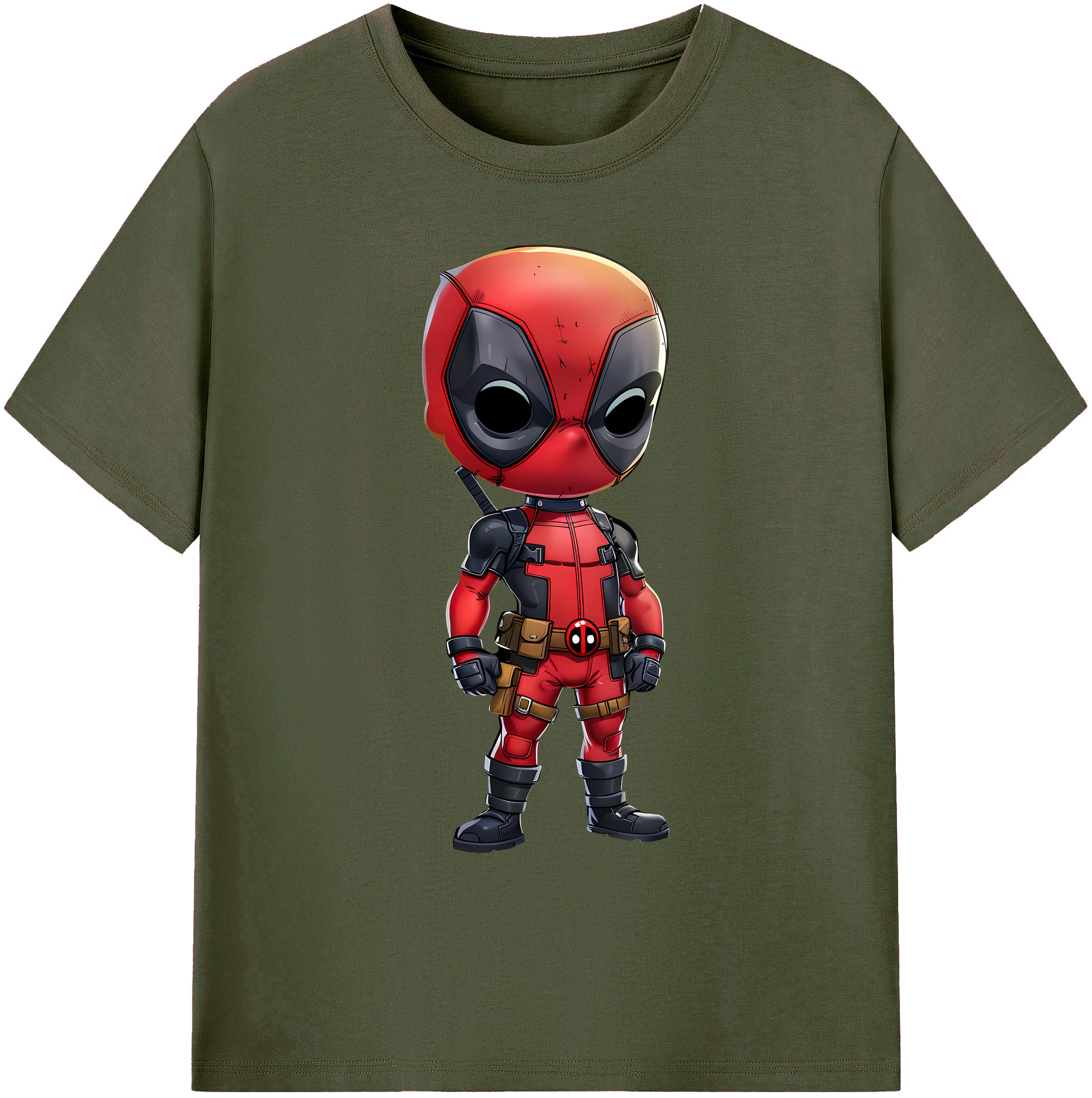 （画像用） Deadpool デッドプール 綿100％ メンズ半袖Tシャツ｜肌触りやわらか＆通気性